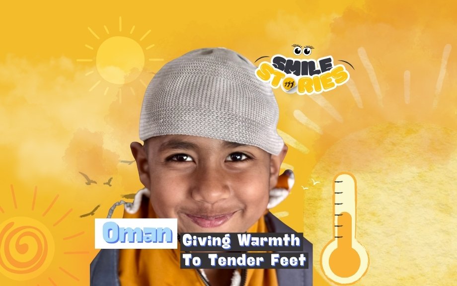 Giving Warmth to Oman’s Tender Feet