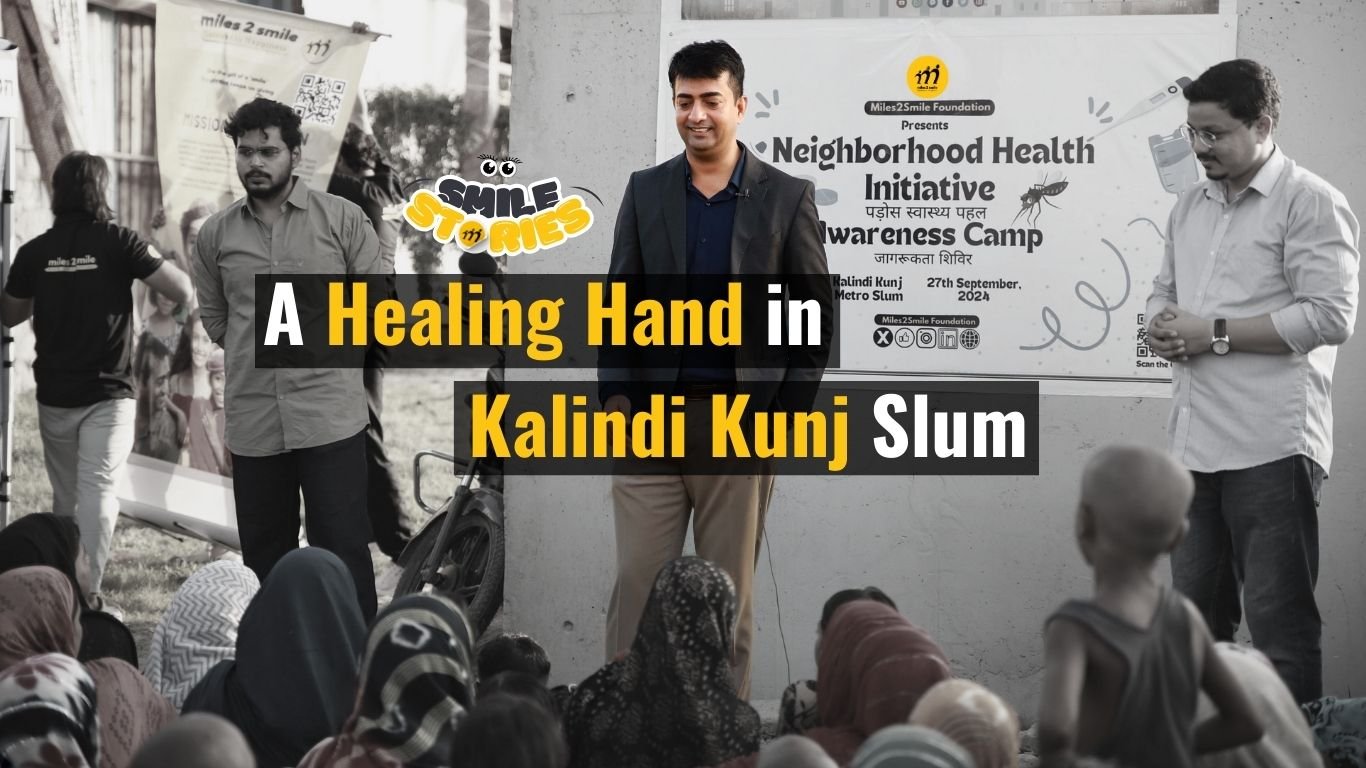 A Healing Hand in Kalindi Kunj Slum