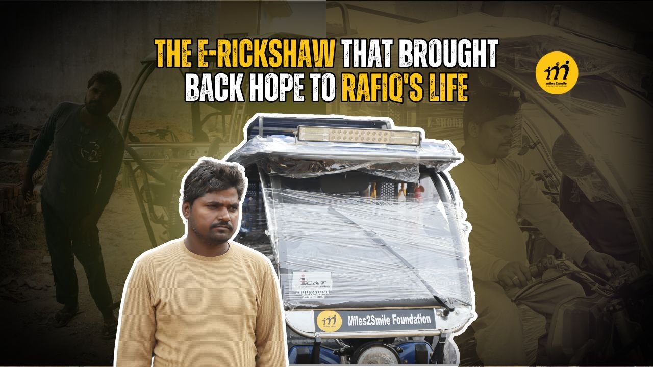 The E-Rickshaw That Brought Back Hope to Rafiq's Life 